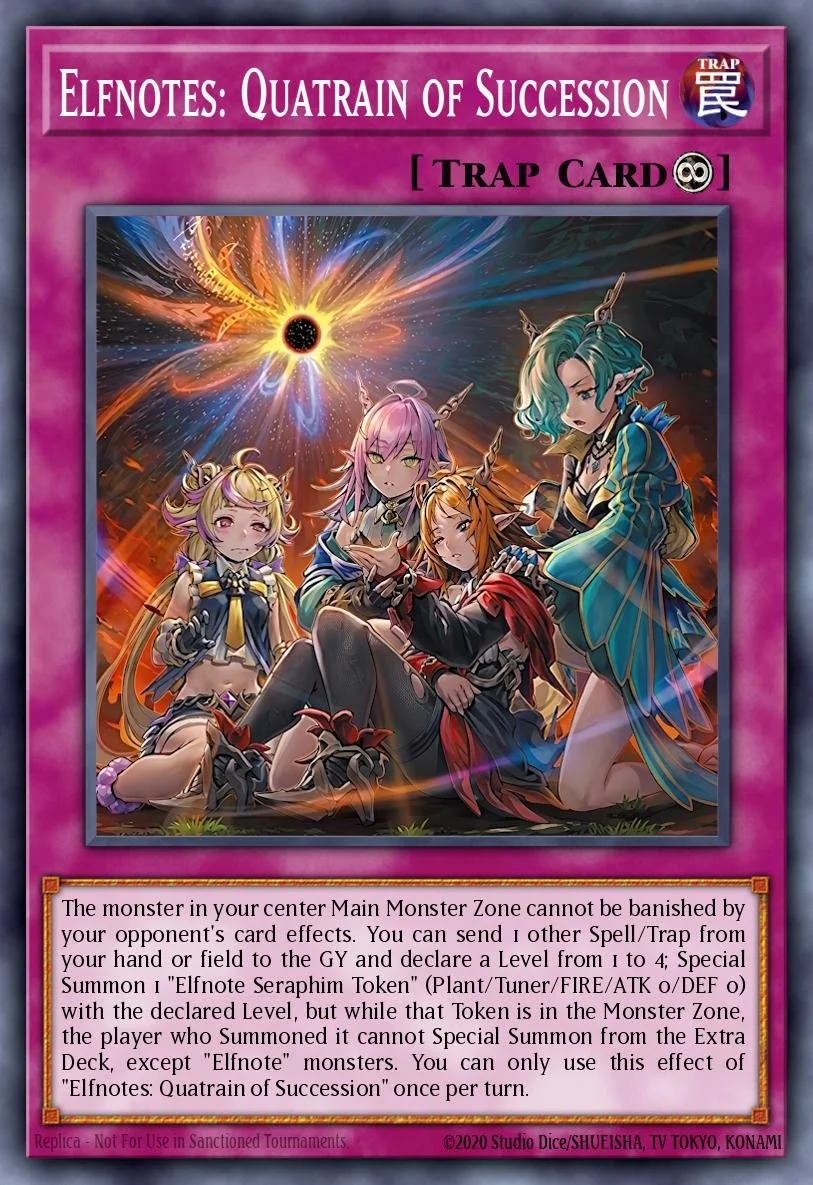 ELFNOTES: QUATRAIN OF SUCCESSION - CORI-EN072 - 1st Edition - COMMON