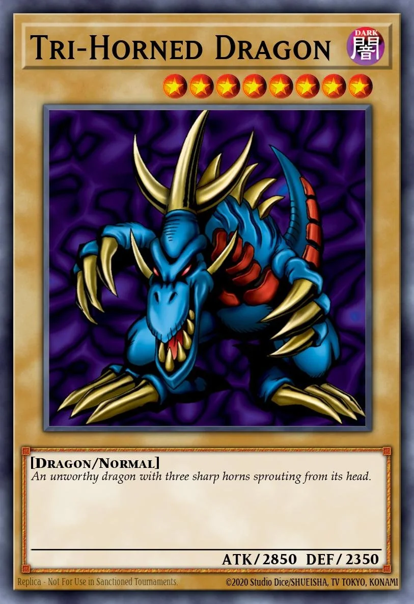 Tri-Horned Dragon - RA05-EN001 - 1st Edition - Starlight Rare