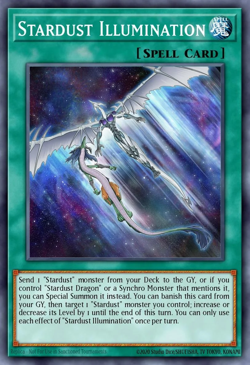 STARDUST ILLUMINATION - BLGG-EN120 - 1st Edition - SECRET RARE