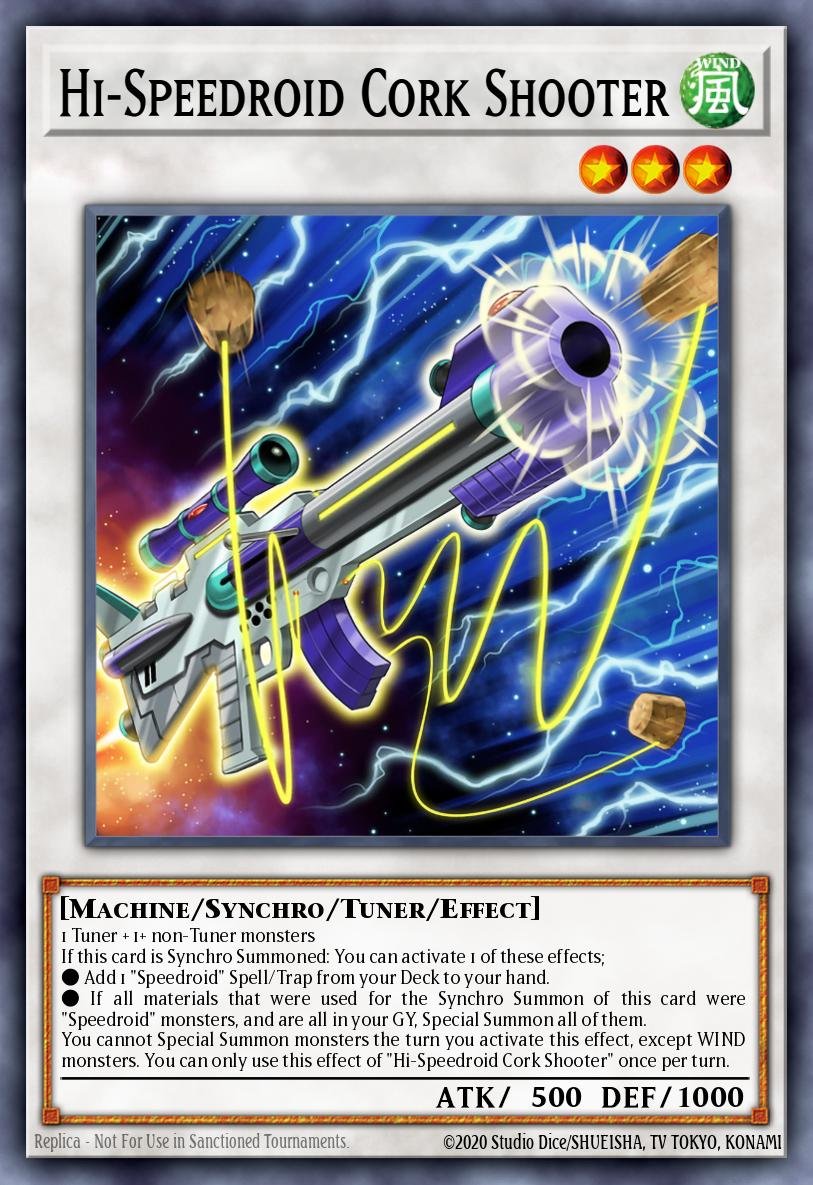 Hi-Speedroid Cork Shooter - LAVD-ENS31 - 1st Edition - COMMON