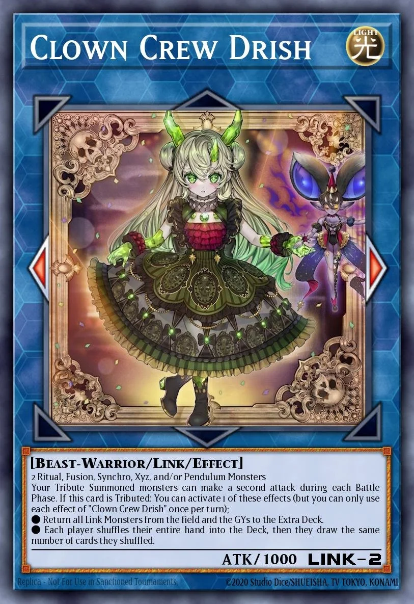 CLOWN CREW DRISH - CORI-EN042 - 1st Edition - SUPER RARE