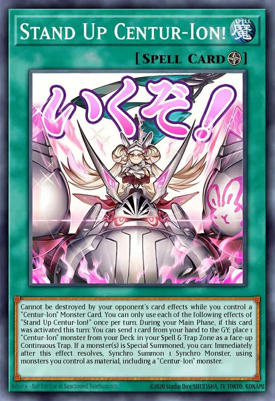 Stand Up Centur-Ion! (Variant Art) - RA05-EN122 - 1st Edition - Ultra Rare