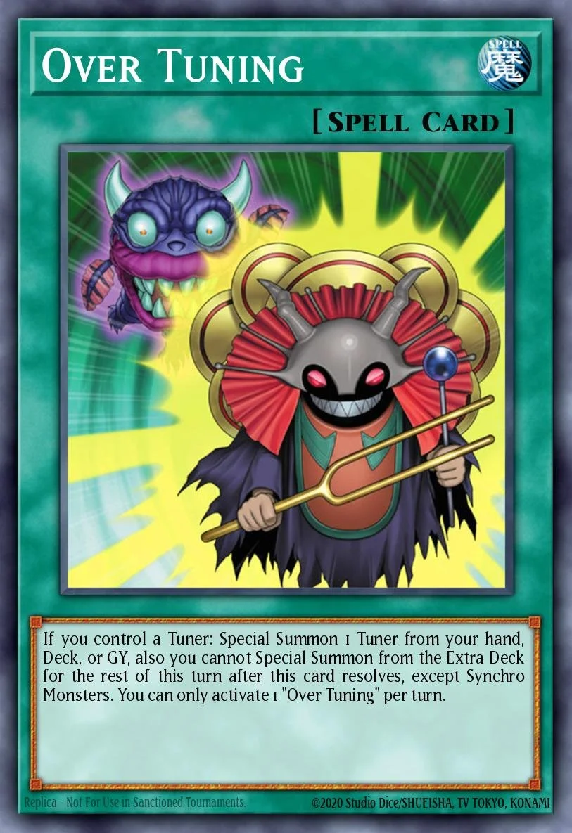 OVER TUNING - BLGG-EN034 - 1st Edition - SECRET RARE