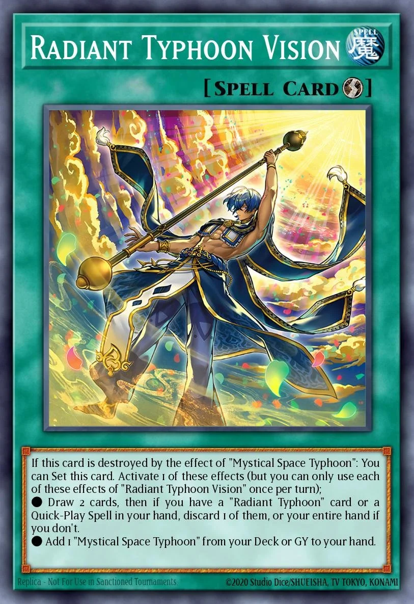 Radiant Typhoon Vision - RA05-EN075 - 1st Edition - Super Rare