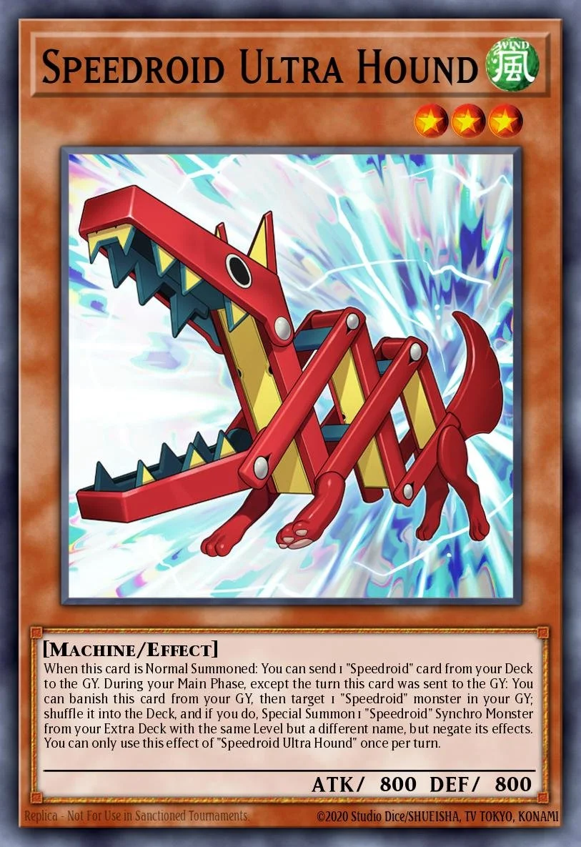 Speedroid Ultra Hound - LAVD-ENS12 - 1st Edition - COMMON