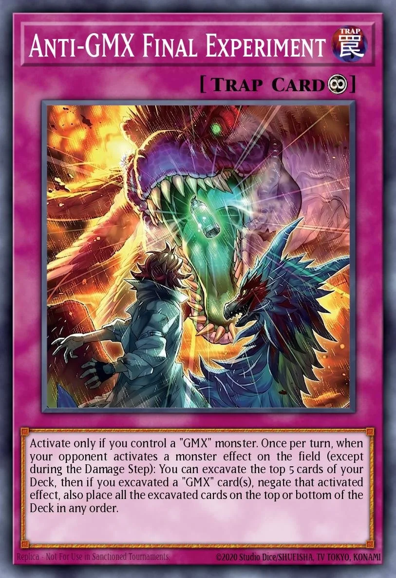 ANTI-GMX FINAL EXPERIMENT - BLZD-EN096 - 1st Edition - SUPER RARE
