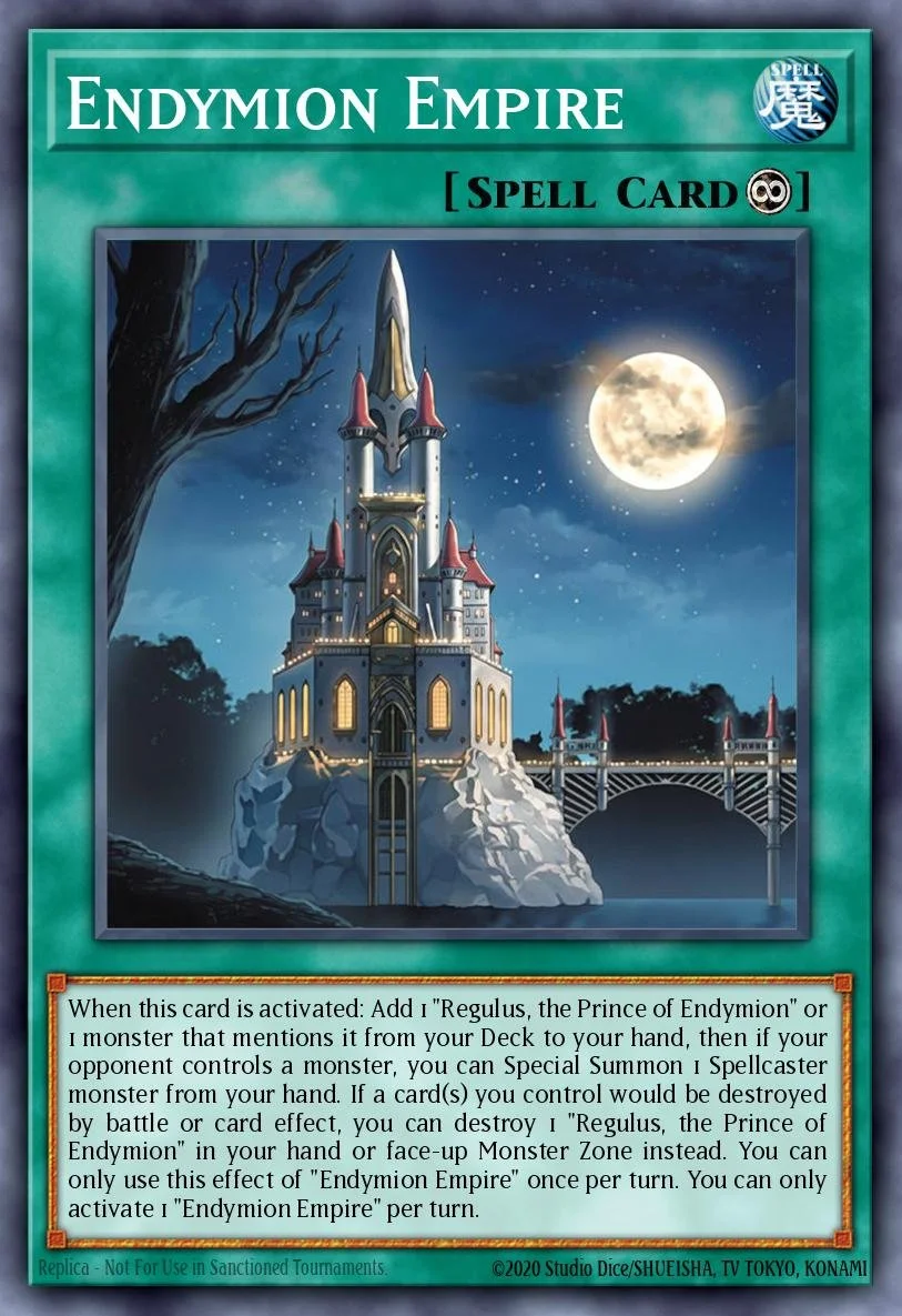 ENDYMION EMPIRE - BLGG-EN043 - 1st Edition - SECRET RARE
