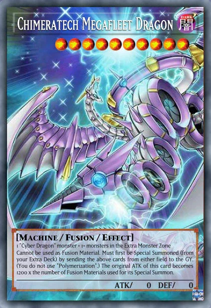CHIMERATECH MEGAFLEET DRAGON - BLGG-EN138 - 1st Edition - OVERFRAME ULTRA RARE