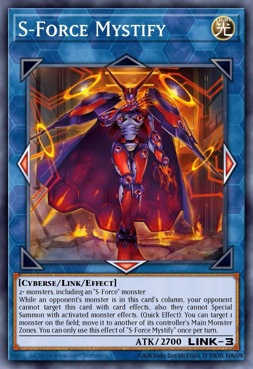 S-FORCE MYSTIFY - CORI-EN041 - 1st Edition - SUPER RARE