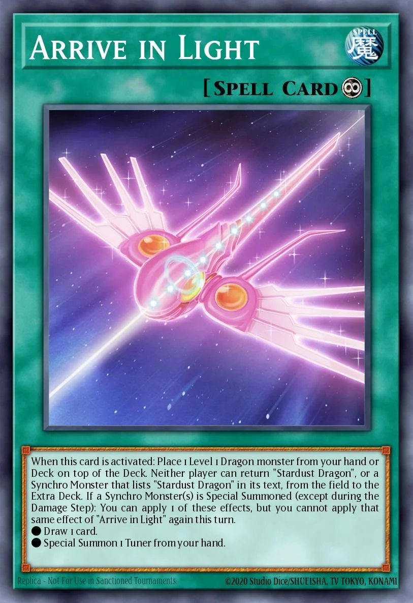 ARRIVE IN LIGHT - BLGG-EN119 - 1st Edition - ULTRA RARE