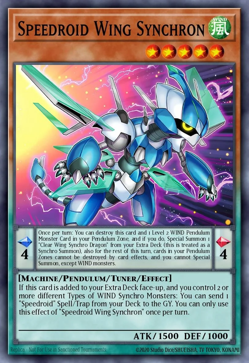 Speedroid Wing Synchro - LAVD-ENS14 - 1st Edition - COMMON