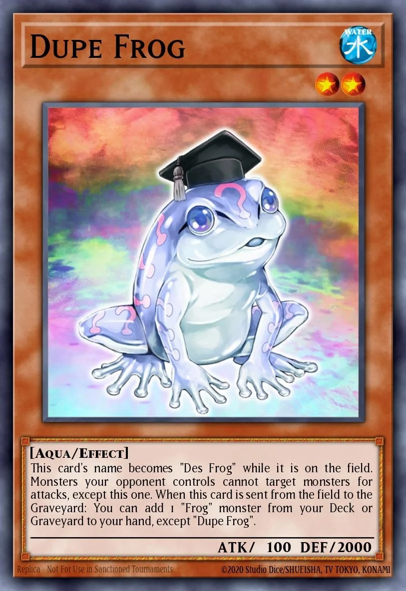 DUPE FROG - BLGG-EN055 - 1st Edition - ULTRA RARE