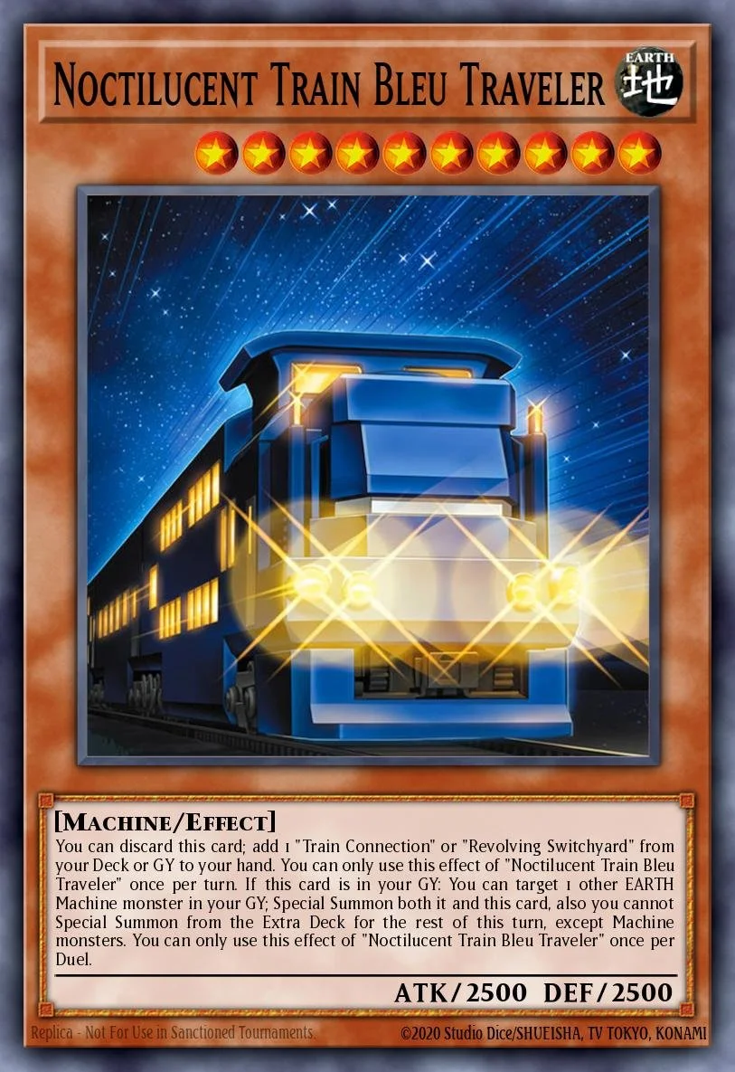 NOCTILUCENT TRAIN BLEU TRAVELER - BLZD-EN007 - 1st Edition - SUPER RARE
