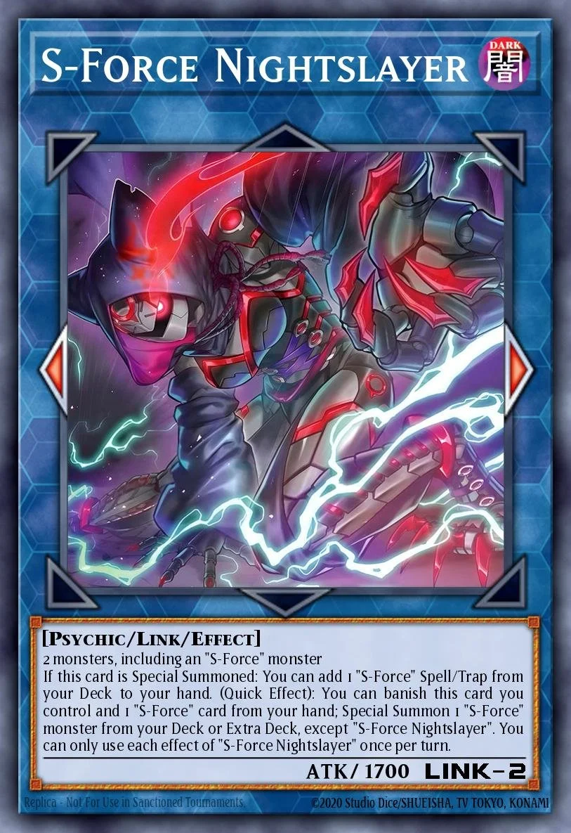 S-FORCE NIGHTSLAYER - CORI-EN040 - 1st Edition - SUPER RARE