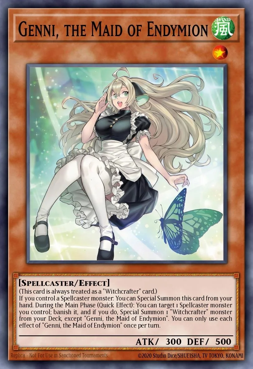 GENNI, THE MAID OF ENDYMION - BLGG-EN042 - 1st Edition - ULTRA RARE