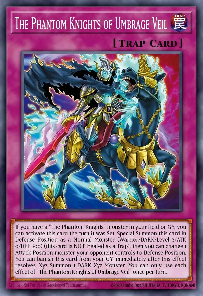 THE PHANTOM KNIGHTS OF UMBRAGE VEIL - CORI-EN073 - 1st Edition - COMMON