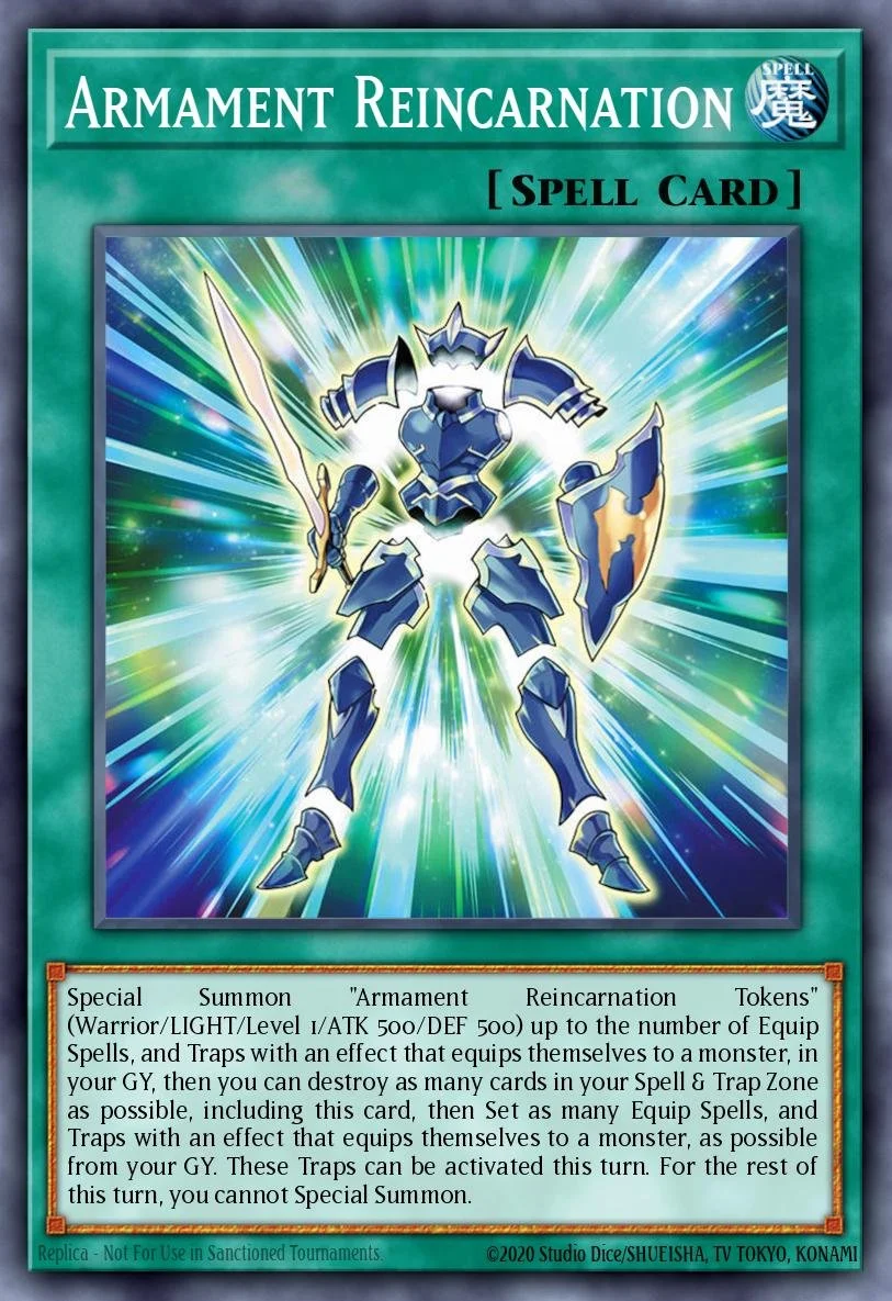 ARMAMENT REINCARNATION - BLGG-EN027 - 1st Edition - ULTRA RARE