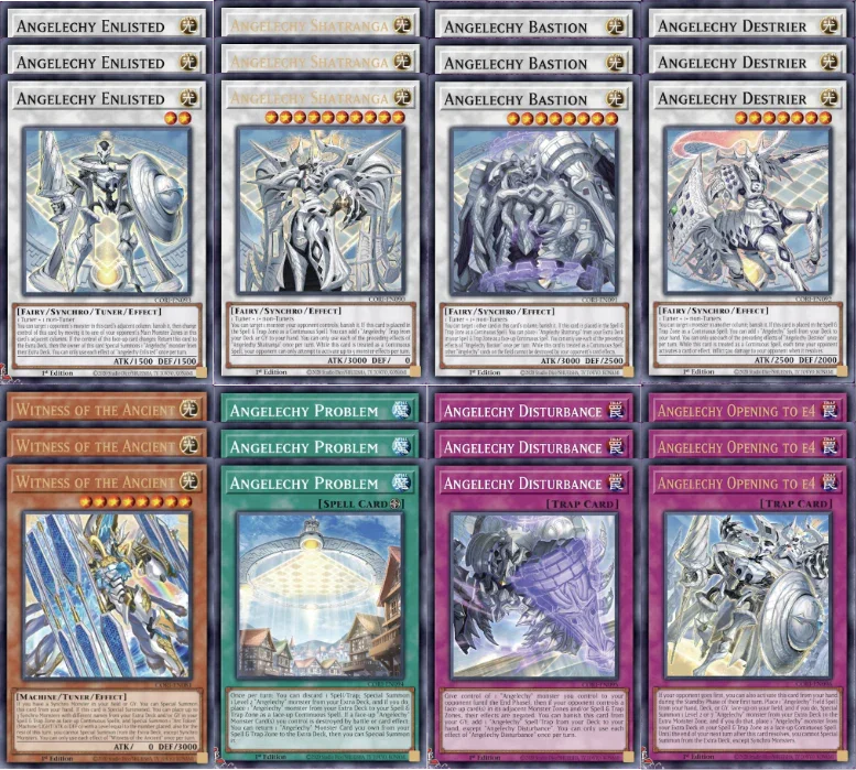 Angelechy Chess Deck Core - CORI - 24 Cards
