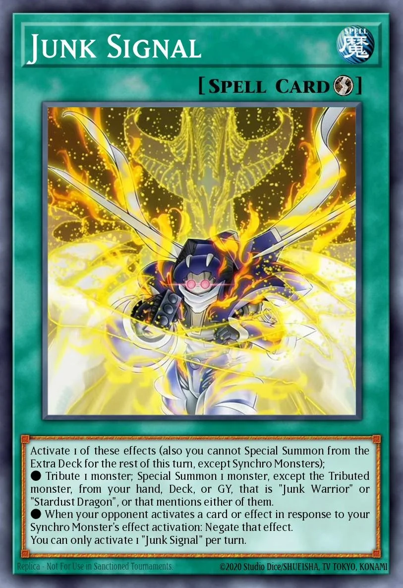 JUNK SIGNAL - BLZD-EN053 - 1st Edition - COMMON
