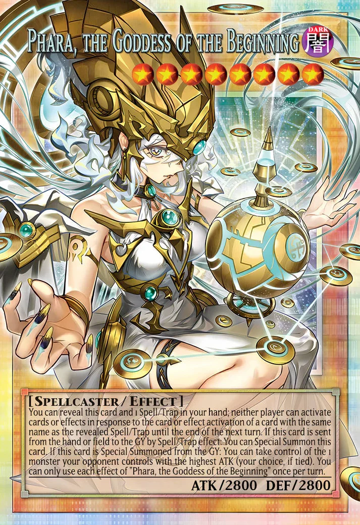 Phara the Primordial Goddess - CORI-EN022 - 1st Edition - Ultra Rare (Extended Art)