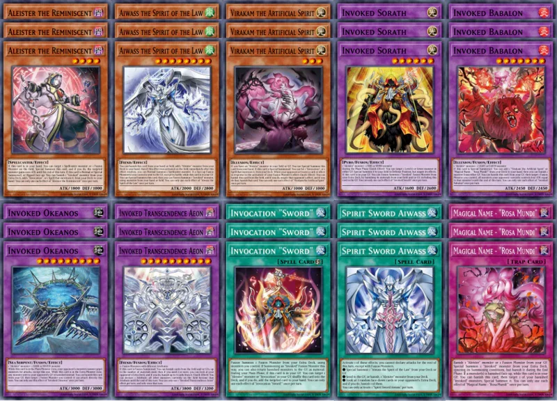 Invoked Deck Core - CORI - 30 Cards