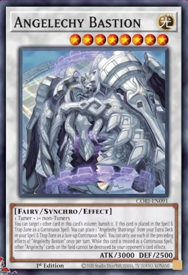 ANGELECHY BASTION - CORI-EN091 - 1st Edition - COMMON
