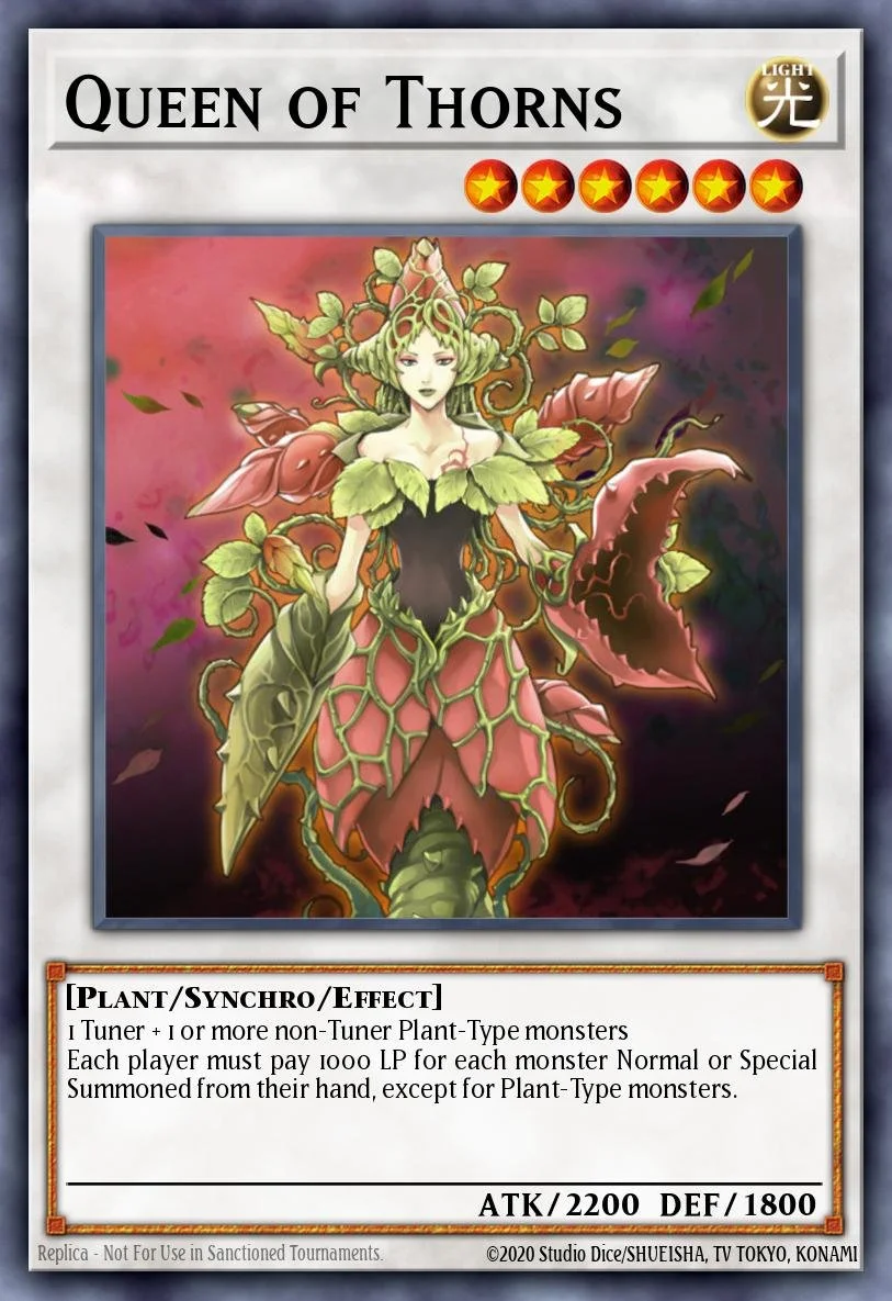 QUEEN OF THORNS - BLGG-EN088 - 1st Edition - ULTRA RARE