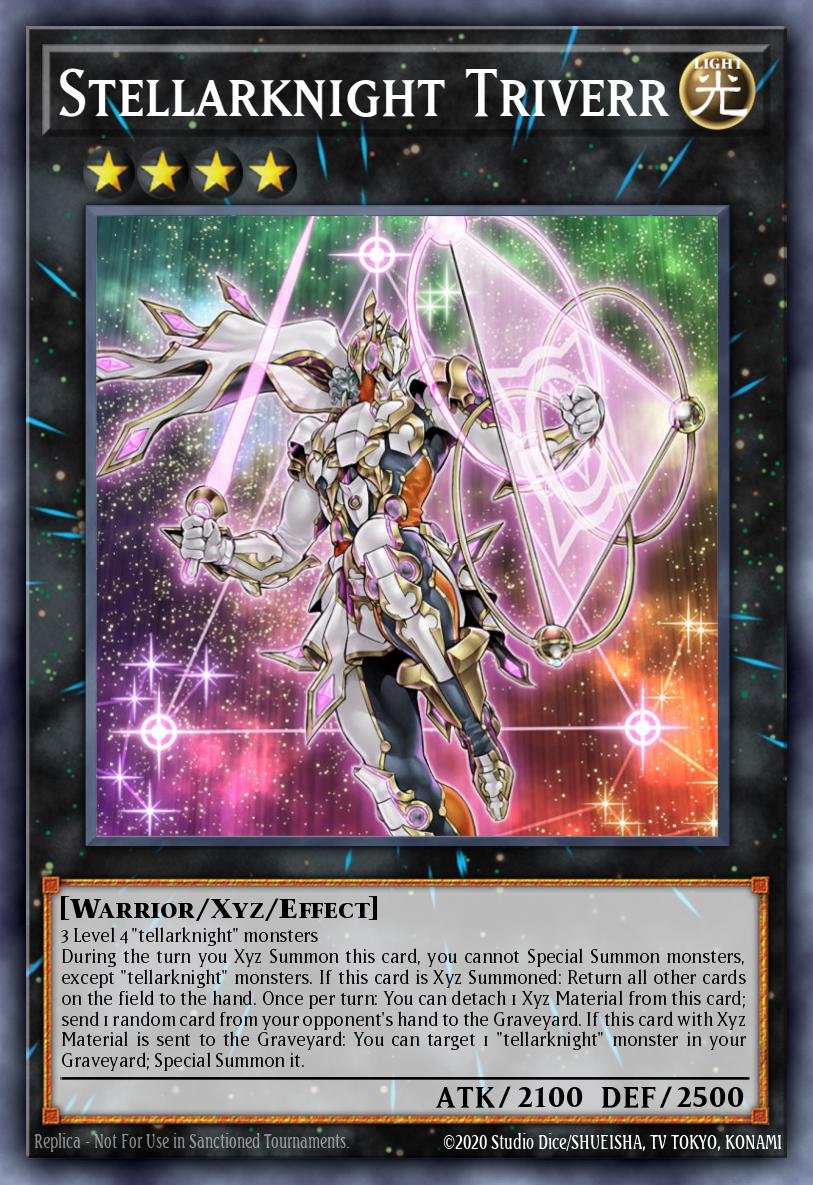 STELLARKNIGHT TRIVERR - BLGG-EN098 - 1st Edition - SECRET RARE