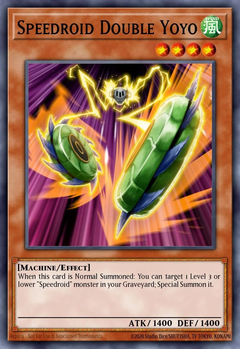Speedroid Double Yoyo - LAVD-ENS04 - 1st Edition - COMMON