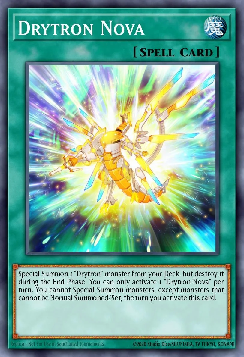 DRYTRON NOVA - RA04-EN097 - 1st Edition - SUPER RARE