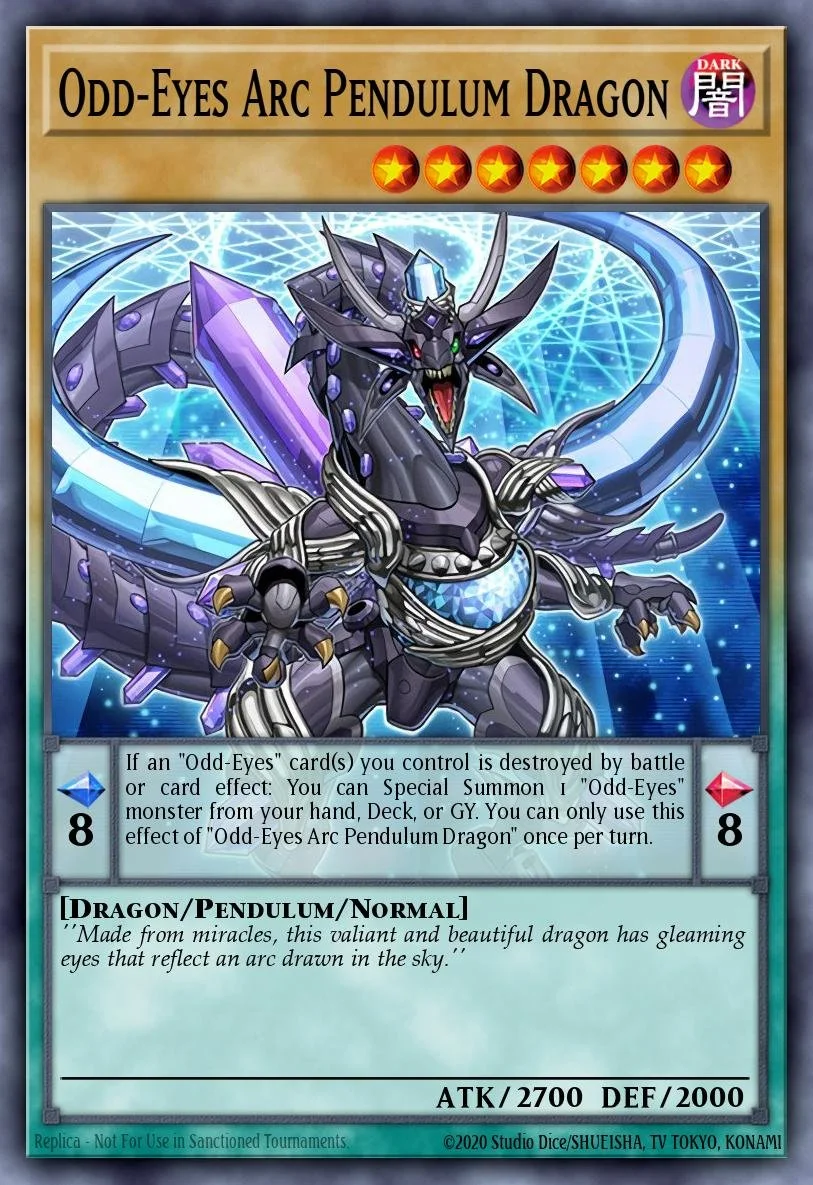 Odd-Eyes Arc Pendulum Dragon - LAVD-ENO11 - 1st Edition - COMMON