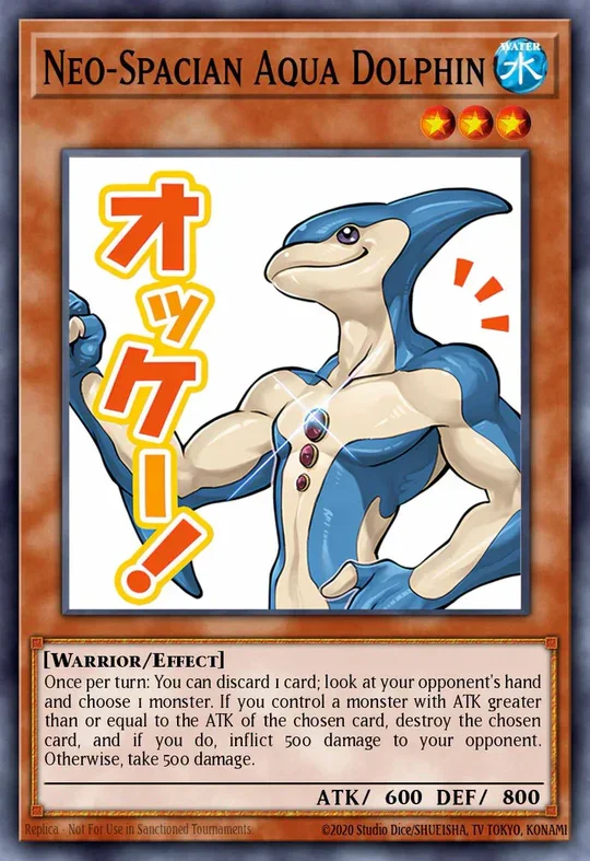 Neo-Spacian Aqua Dolphin (Variant Art) - RA05-EN088 - 1st Edition - Starlight Rare