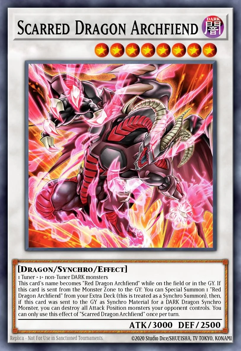 Scarred Dragon Archfiend - RA05-EN044 - 1st Edition - Ultra Rare