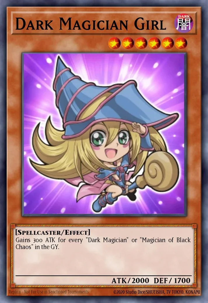DARK MAGICIAN GIRL (CHIBI)  - BLGG-EN003 - 1st Edition - SECRET RARE