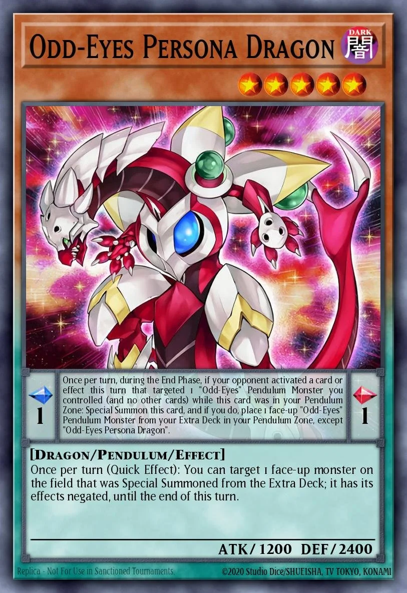 Odd-Eyes Persona Dragon - LAVD-ENO05 - 1st Edition - COMMON