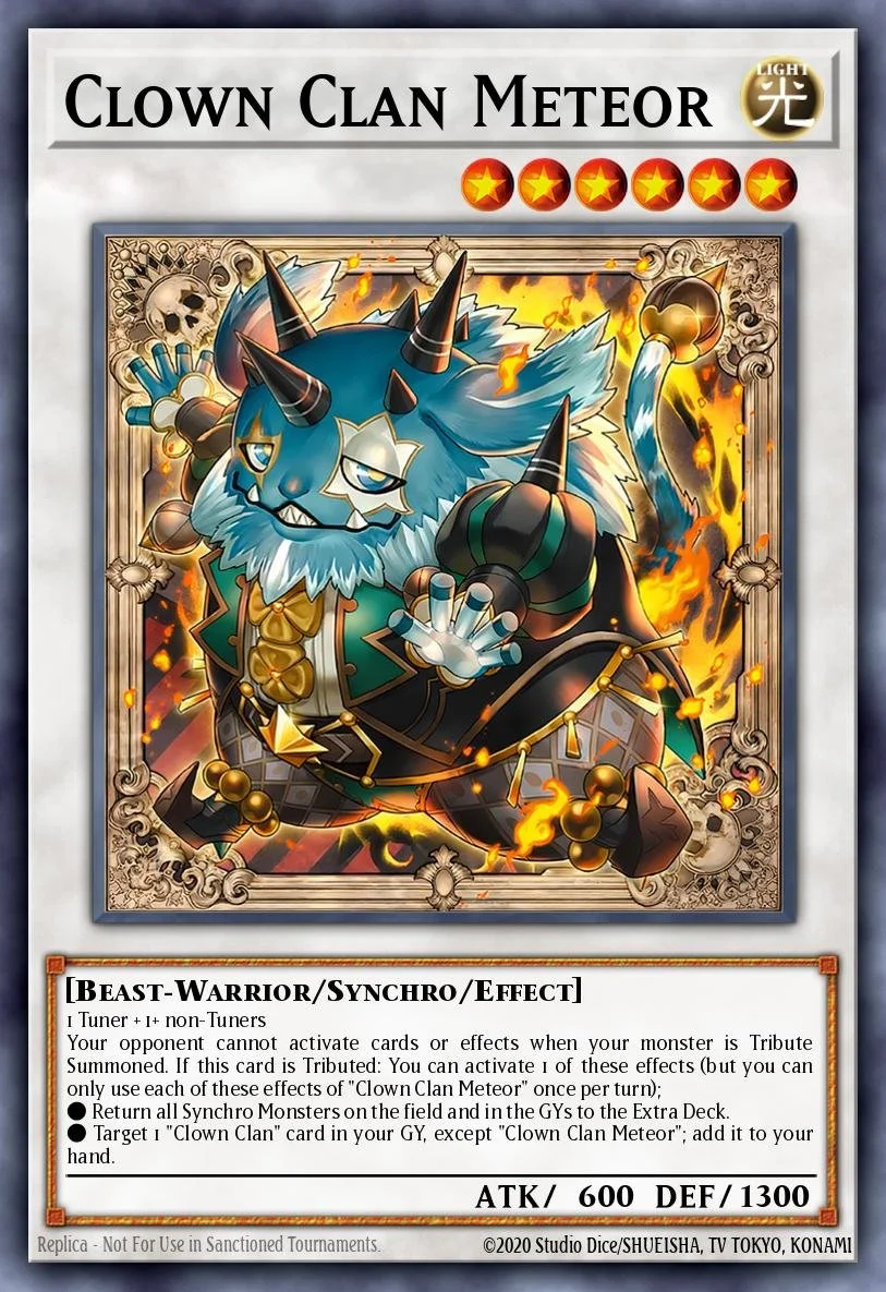 CLOWN CLAN METEOR - BLZD-EN040 - 1st Edition - COMMON