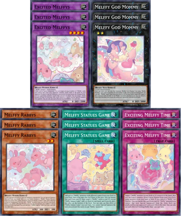 Melffy Deck Core - CORI - 15 Cards