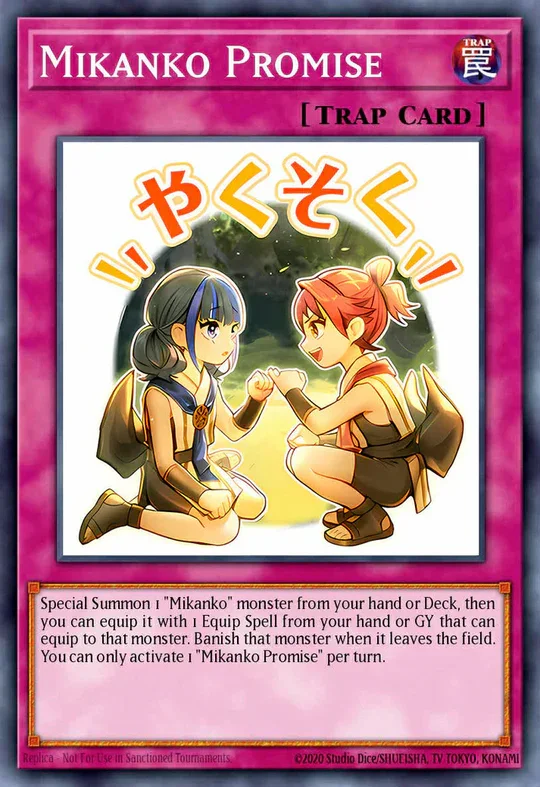 Mikanko Promise (Variant Art) - RA05-EN127 - 1st Edition - Starlight Rare