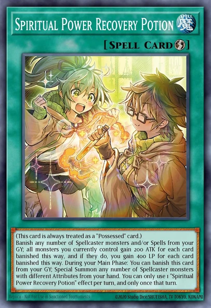 SPIRTUAL POWER RECOVERY POTION - CORI-EN060 - 1st Edition - COMMON