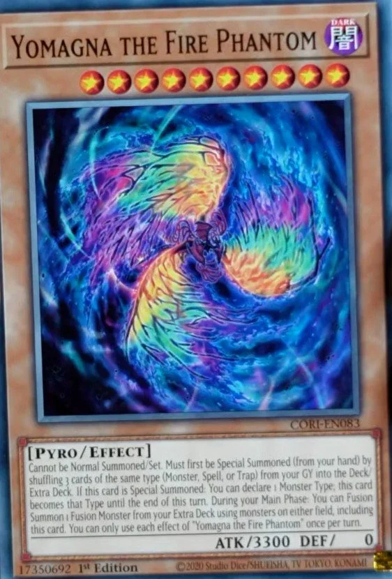 YOMANGA THE FIRE PHANTOM - CORI-EN083 - 1st Edition - COMMON