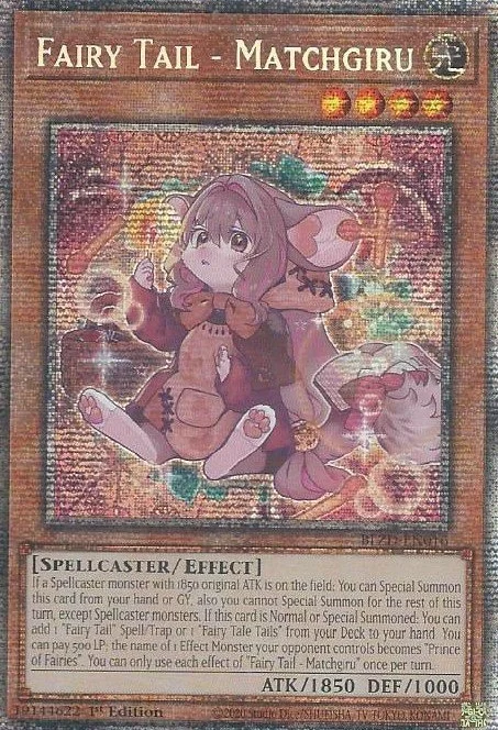 Fairy Tail - Matchgiru - BLZD-EN016 - Starlight Rare - 1st Edition