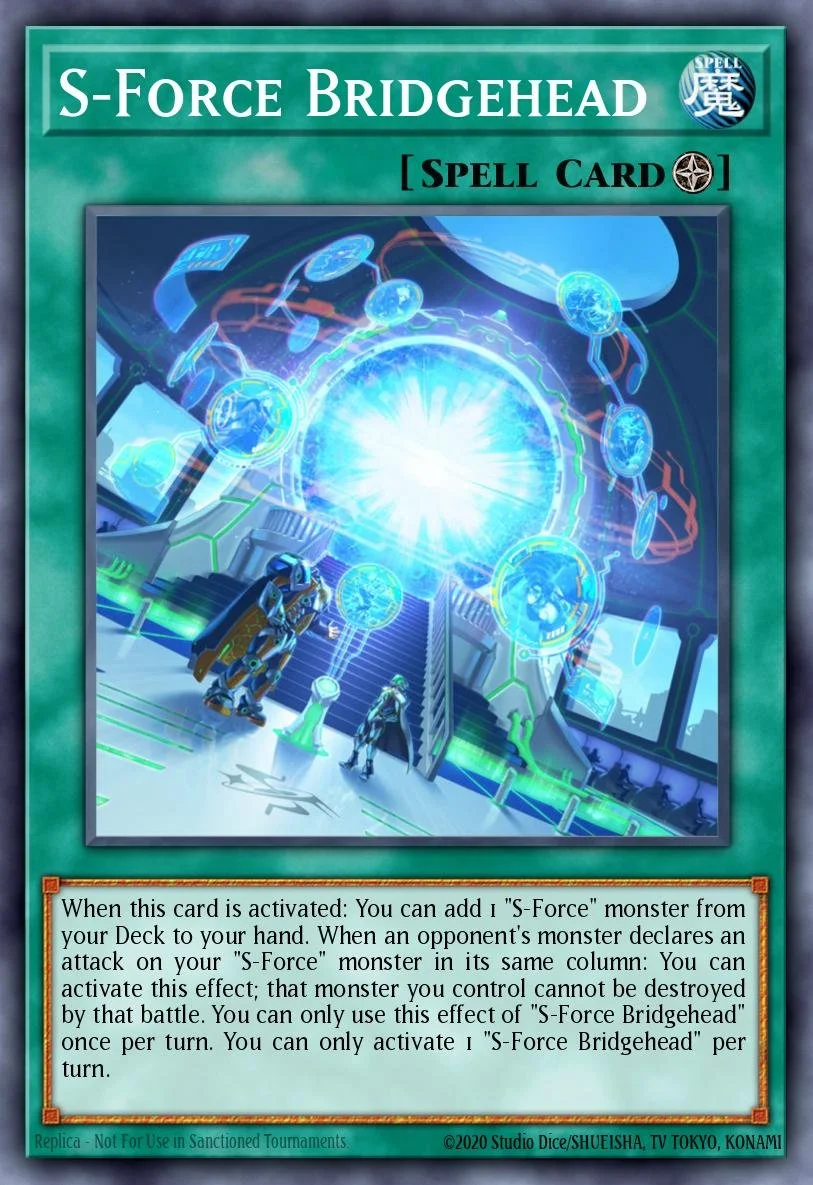 S-FROCE BRIDGEHEAD - BLGG-EN118 - 1st Edition - ULTRA RARE