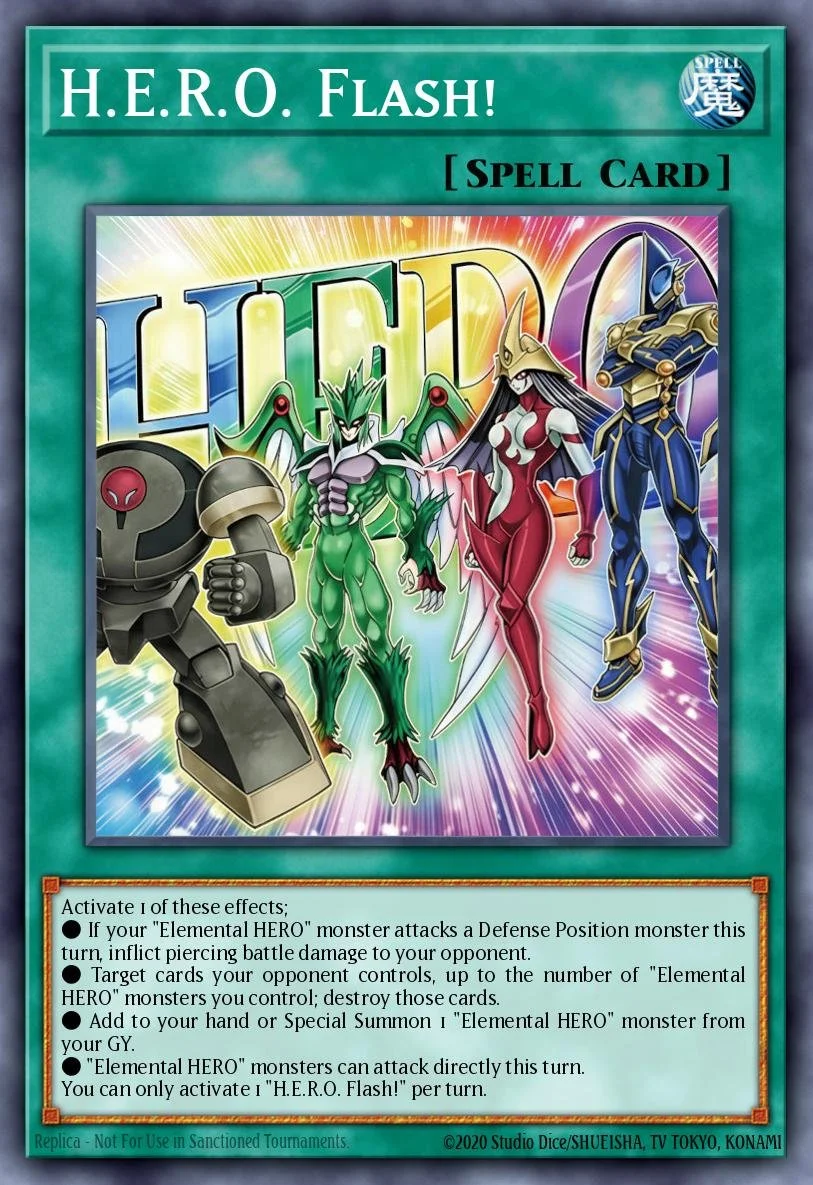 H.E.R.O. FLASH! - BLZD-EN068 - 1st Edition - COMMON
