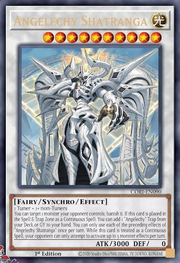 Angelechy Shatranga - CORI-EN090 - 1st Edition - Ultra Rare