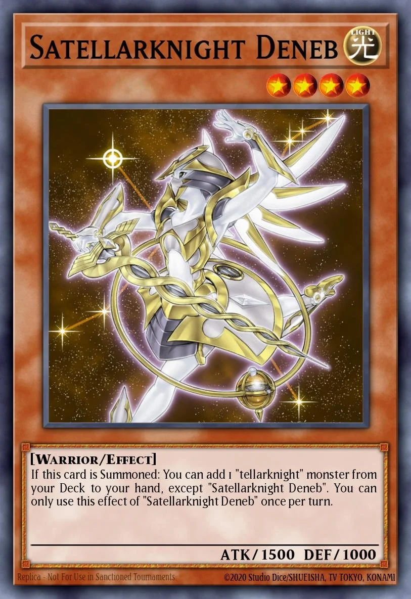 SATELLARKNIGHT DENEB - BLGG-EN059 - 1st Edition - SECRET RARE