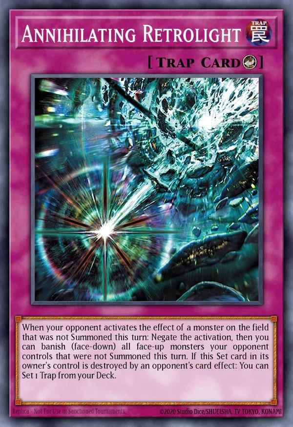Annihilate Retrolight - CORI-EN079 - 1st Edition - Ultra Rare