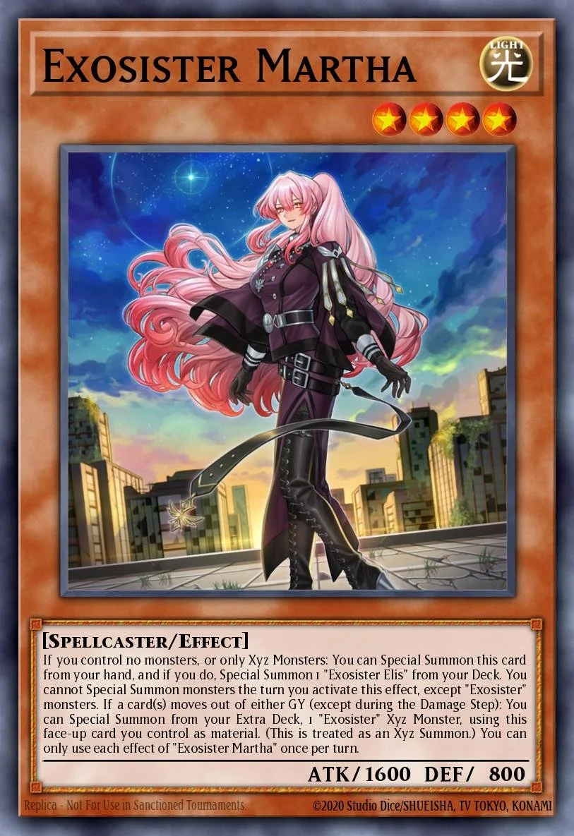 EXOSISTER MARTHA - BLGG-EN079 - 1st Edition - ULTRA RARE