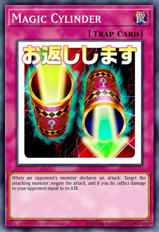 Magic Cylinder (Variant Art) - RA05-EN123 - 1st Edition - Starlight Rare
