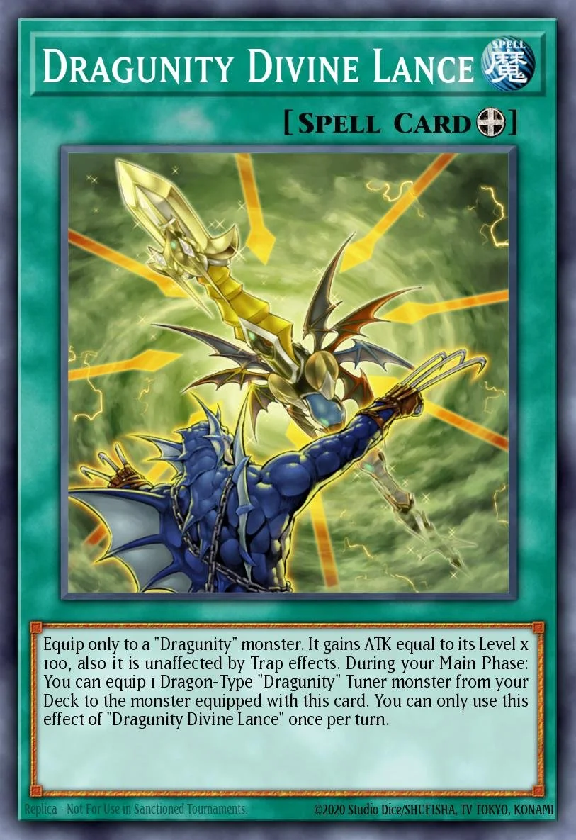 DRAGUNITY DIVINE LANCE - BLGG-EN113 - 1st Edition - ULTRA RARE