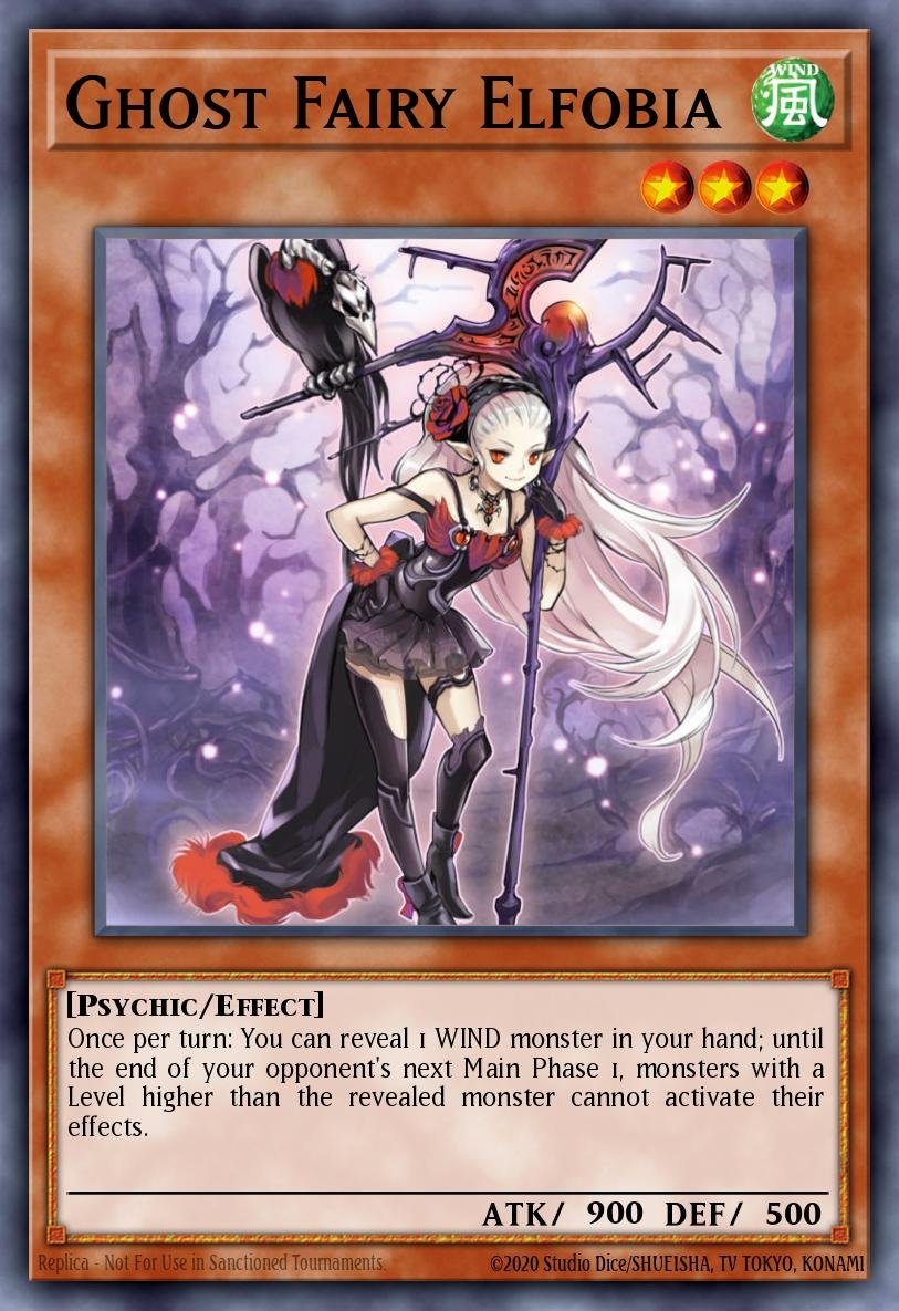 GHOST FAIRY ELFOBIA - BLGG-EN058 - 1st Edition - ULTRA RARE